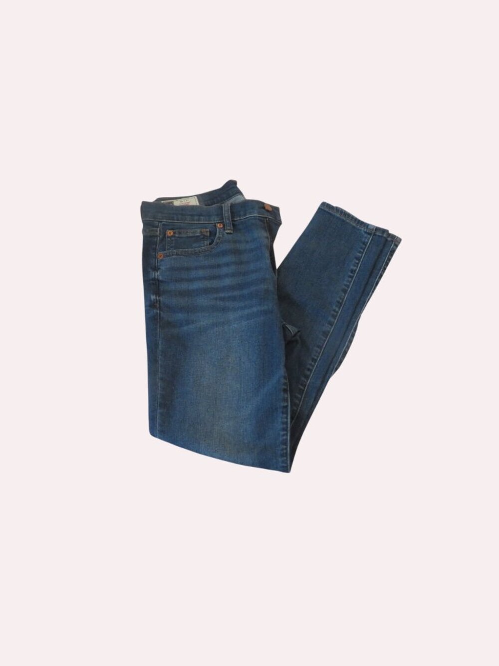 GAP -Women's Mid Rise True Skinny Jeans, Size 28 (6R), GUC - Picture 9 of 13